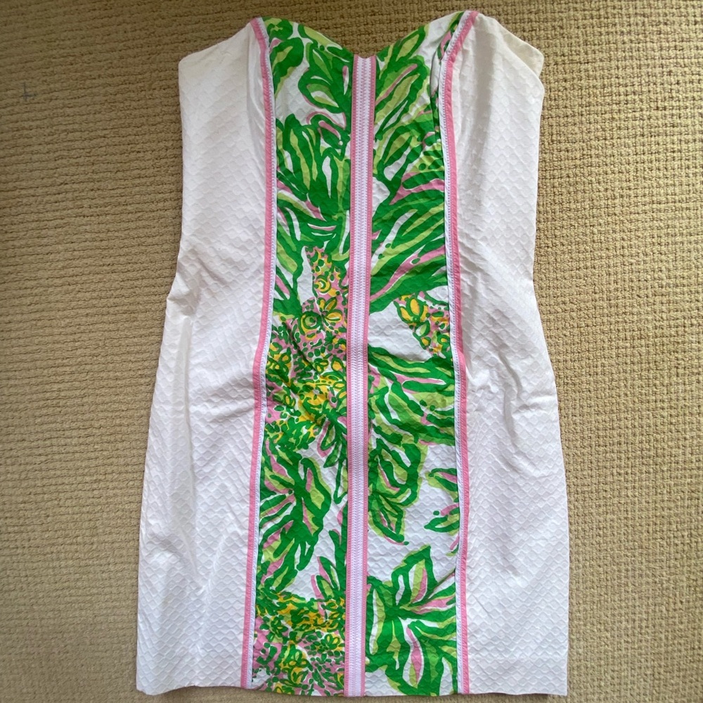 LILLY PULITZER STRAPLESS DRESS